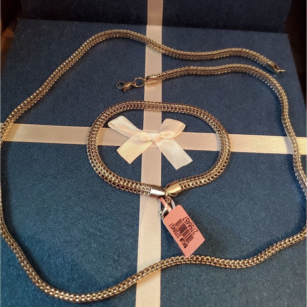 Foxtail Necklace & Bracelet